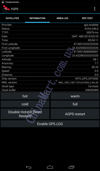 тест GPS Cube U51GT-C4 TALK 7X a18_2